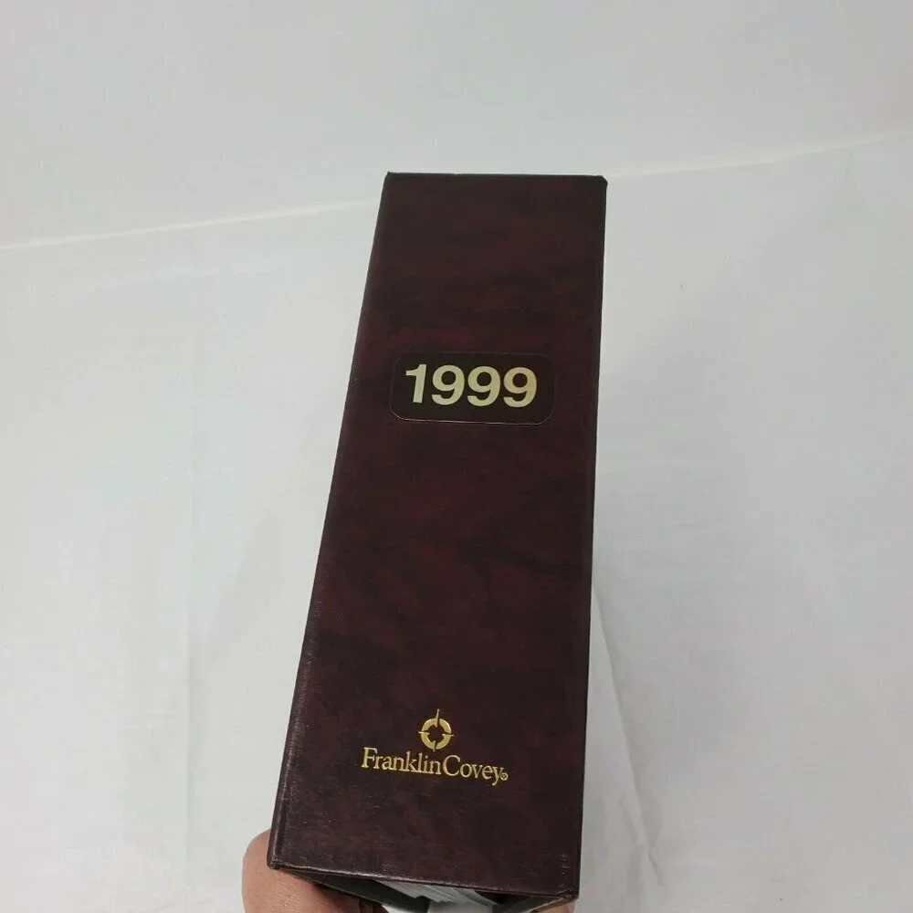 1999 Franklin Covey Fdp 19079 Classic Time Management Storage Binder